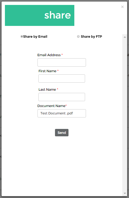 Send for esign